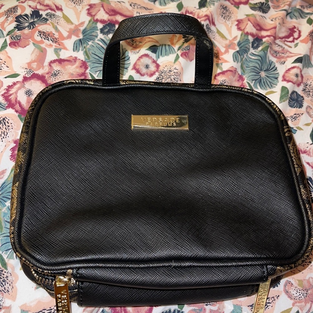 Versace Zip Up Makeup Bag